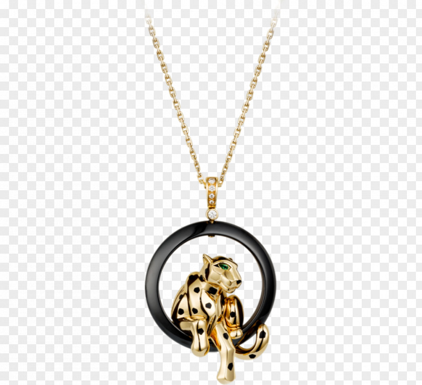 Cartier Gold Necklace Jewellery Pendant Colored PNG