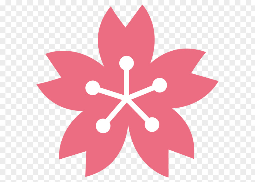 Cherry Petals Emoji Blossom PNG