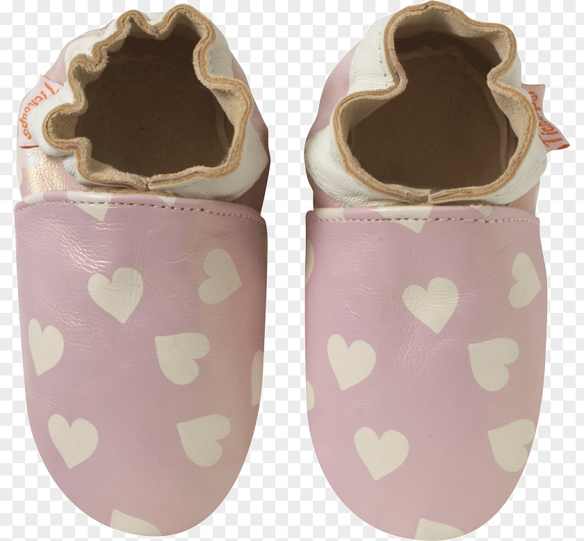 Child Slipper Shoe Leather Fringe PNG