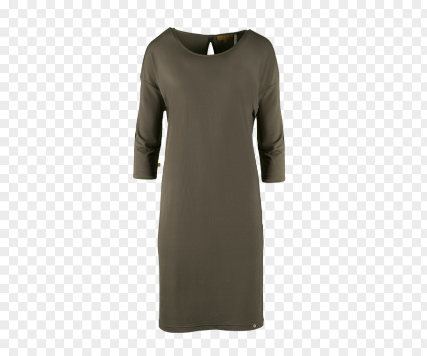 Dress Zusss Tunic Sleeve Green PNG