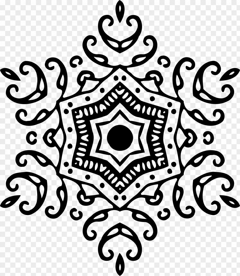 Geometric Ornament Clip Art PNG