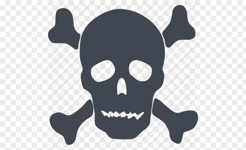 Icons Download Dangerous Skull PNG