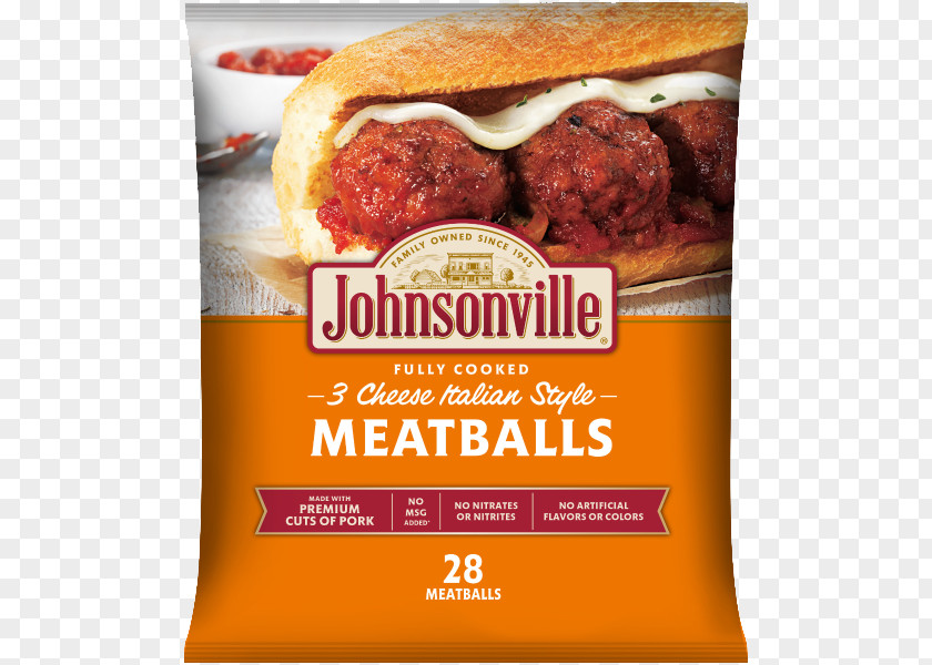 Junk Food Johnsonville, LLC Rookworst Meatball Flavor PNG