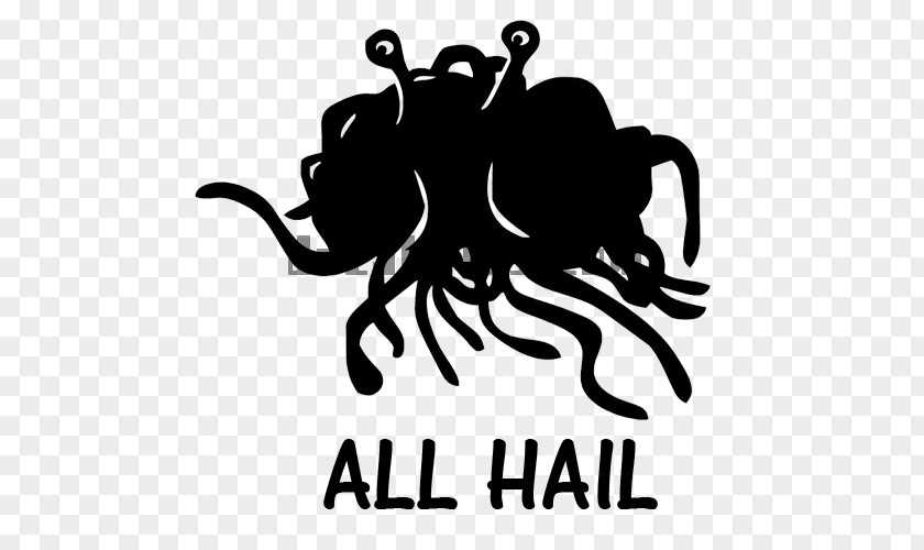 Spagethi The Gospel Of Flying Spaghetti Monster Decal PNG