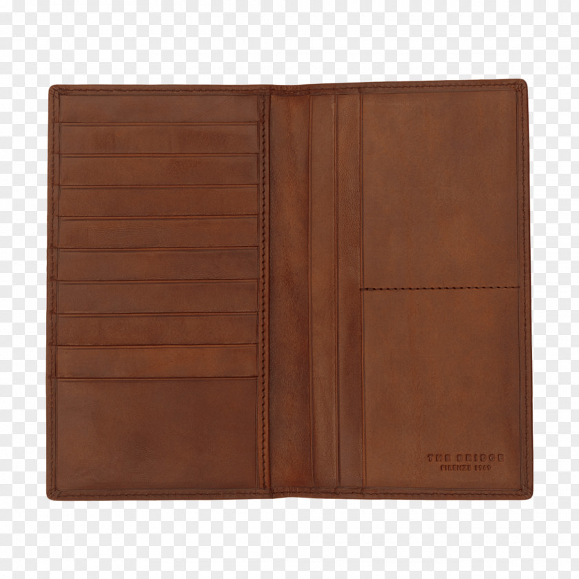 Wallet Brown Caramel Color Leather PNG