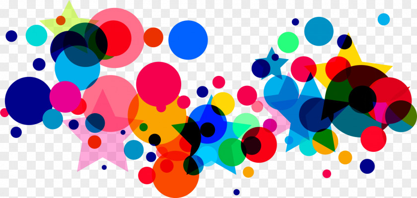 Colored Circle Background PNG