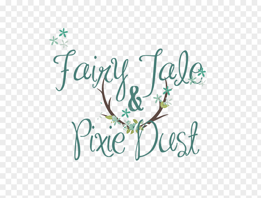 Fairy Dust Logo Car Blue Floral Design PNG