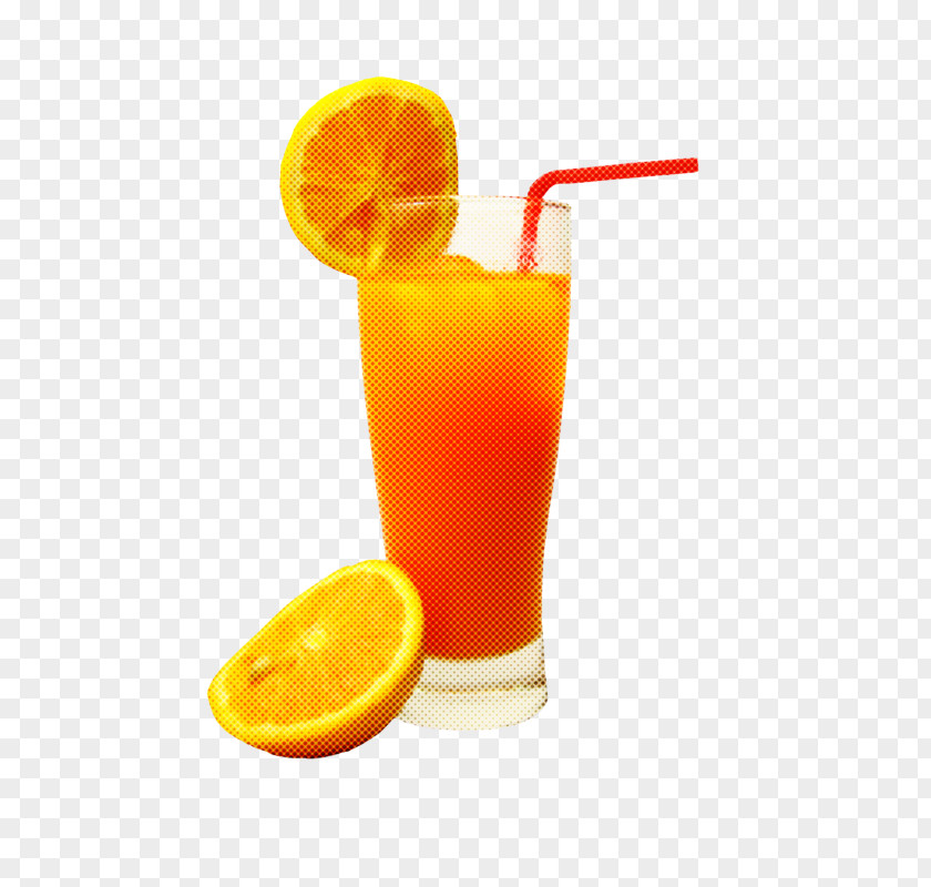 Nonalcoholic Beverage Cocktail Garnish Orange Drink Juice Planter's Punch PNG
