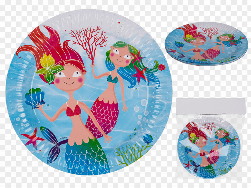 Piatti Disposable Food Packaging Plastic Mermaid Paper Mug PNG