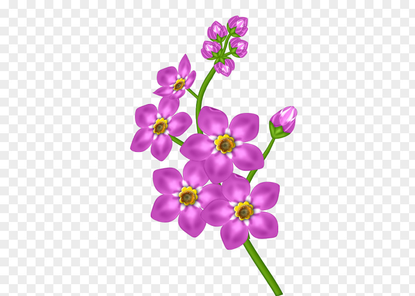 Pink Flower Transparent Clipart Purple Clip Art PNG