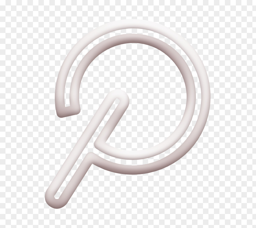 Symbol Logo Pinteres Icon Social Media PNG