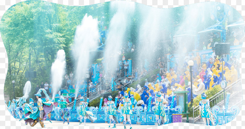 Water-sprinkling Festival Everland Water Balloon Summer Amusement Park PNG