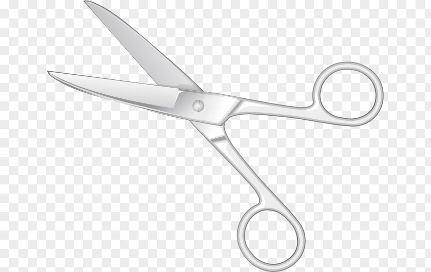Black Metal Cliparts Scissors Hair-cutting Shears Cutting Hair Clip Art PNG