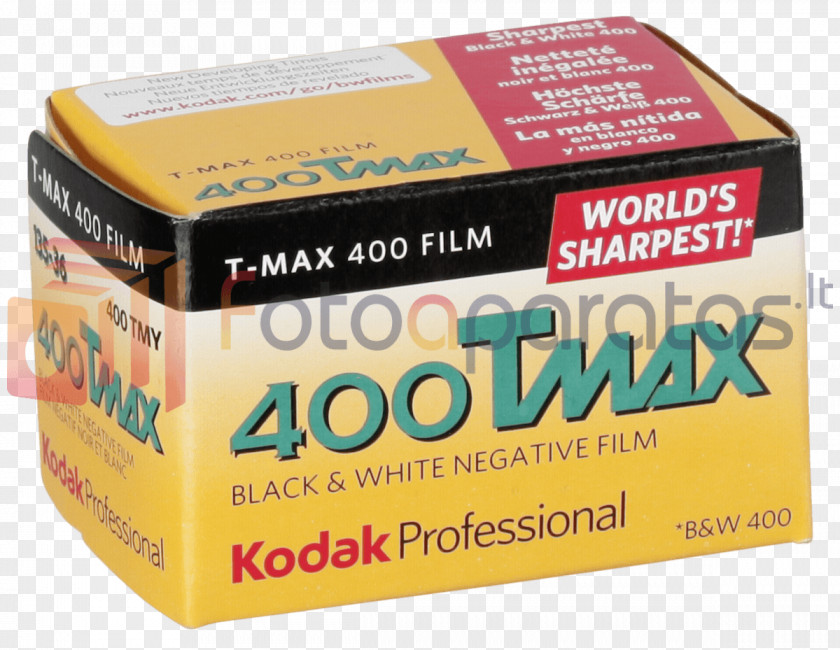 Camera Photographic Film Kodak T-MAX Portra Black And White PNG