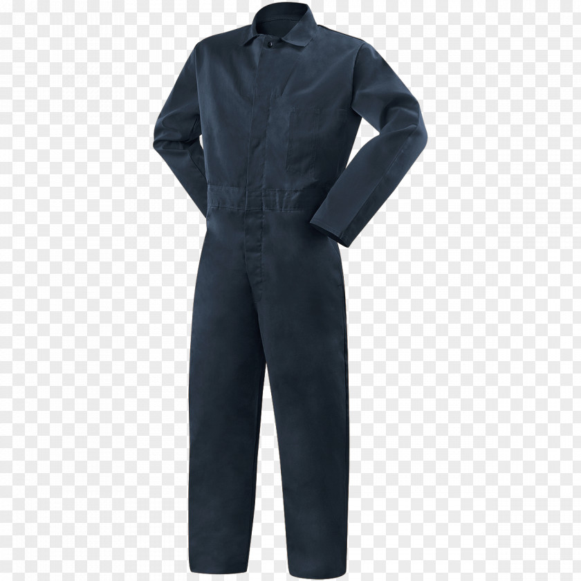 COTTON Boilersuit Navy Blue Sleeve Overall Clothing PNG