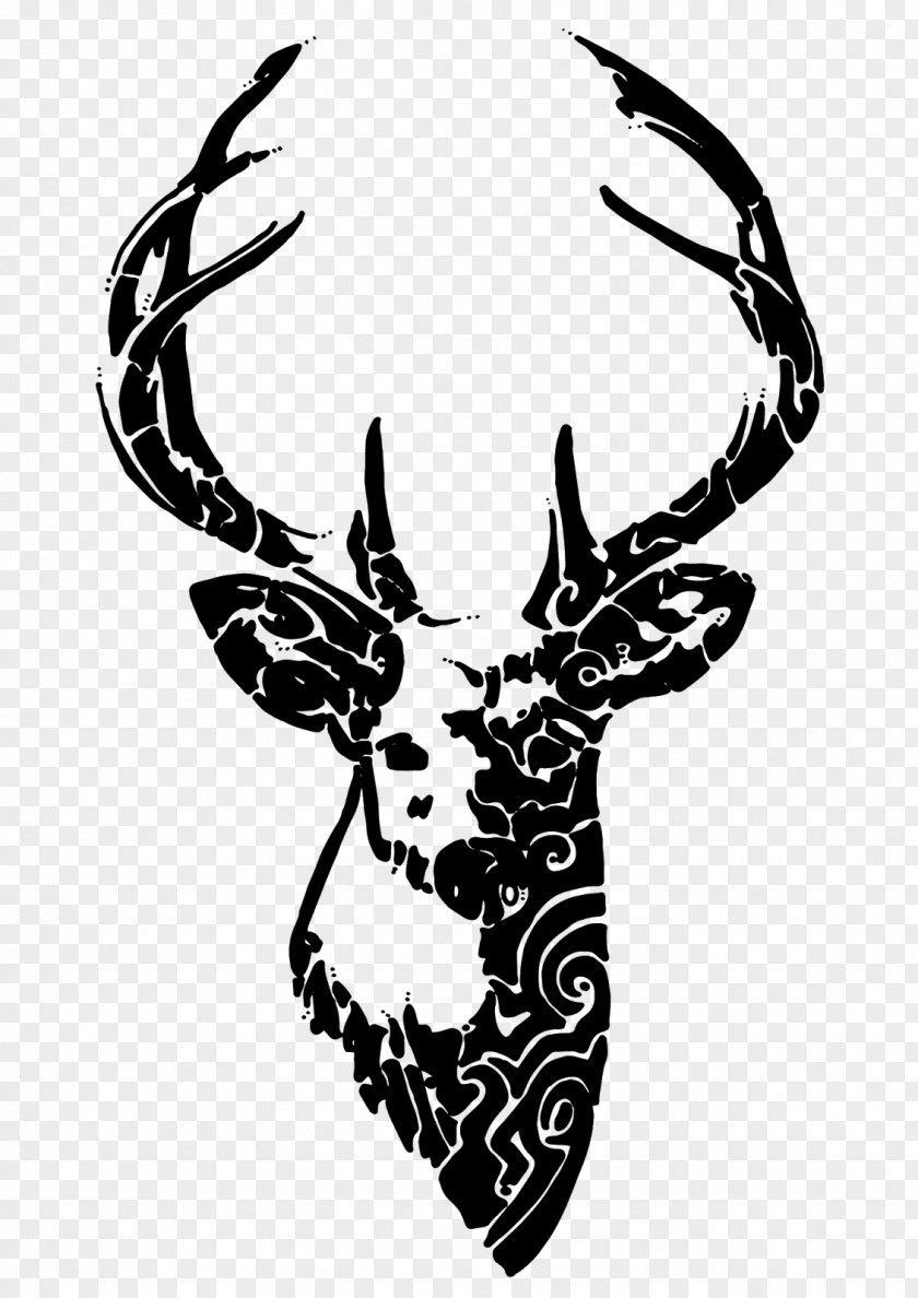 Deer Head Bacup Cricket Club Paper Sticker Decal PNG