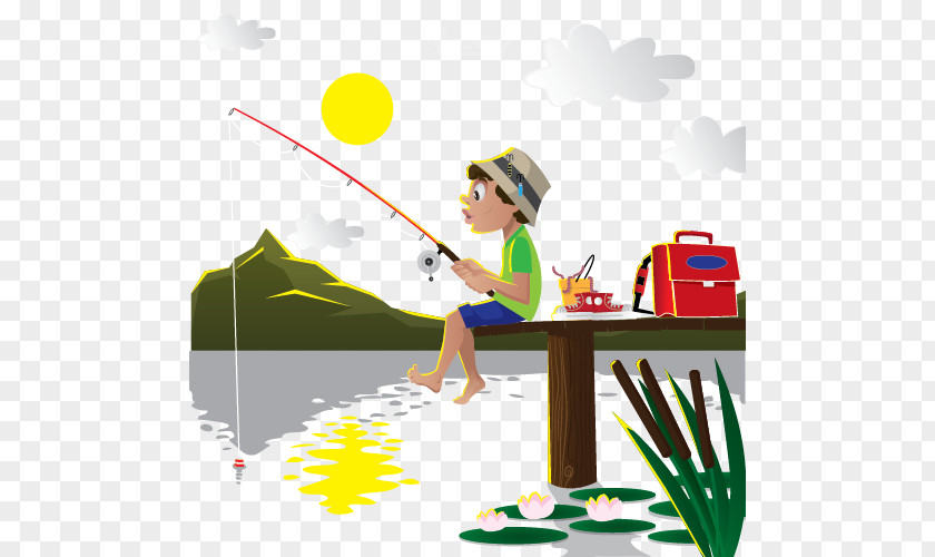 Fishing Time Template Download Angling Clip Art PNG