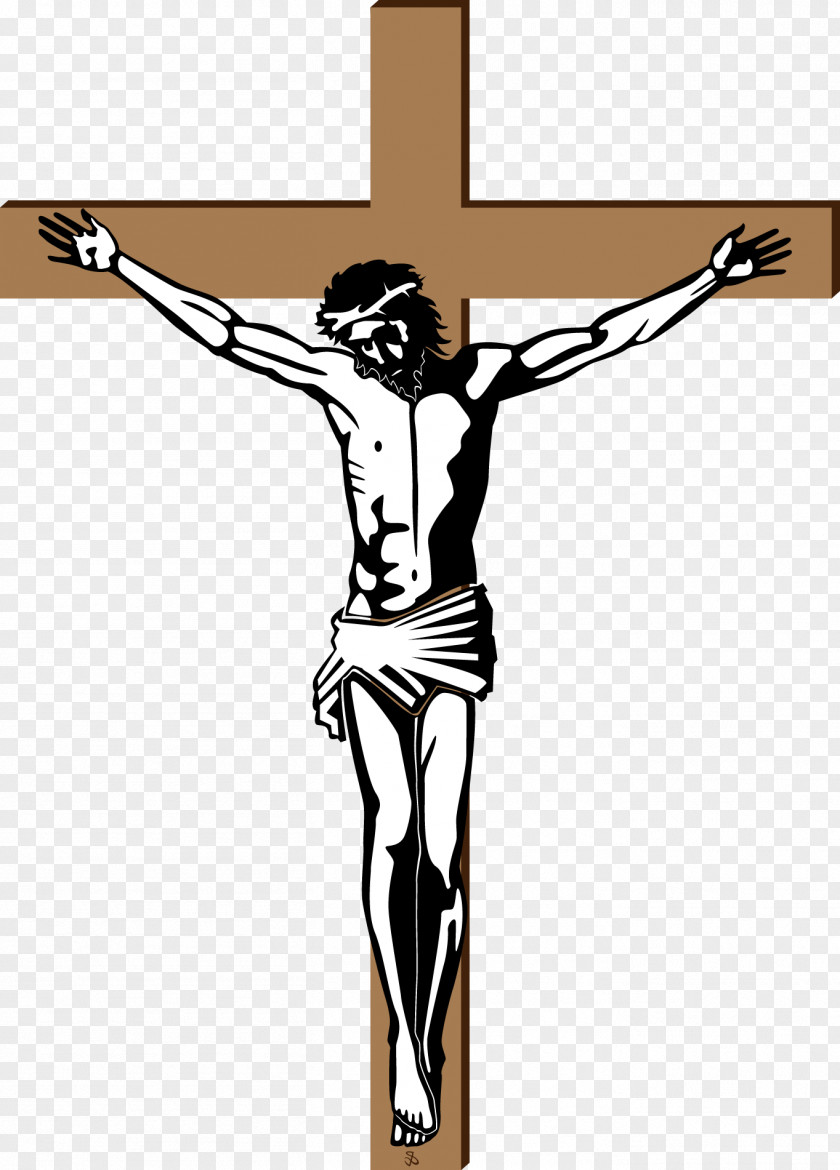 Vector Wood Cross Jesus Crucifixion Of Depiction Christianity PNG