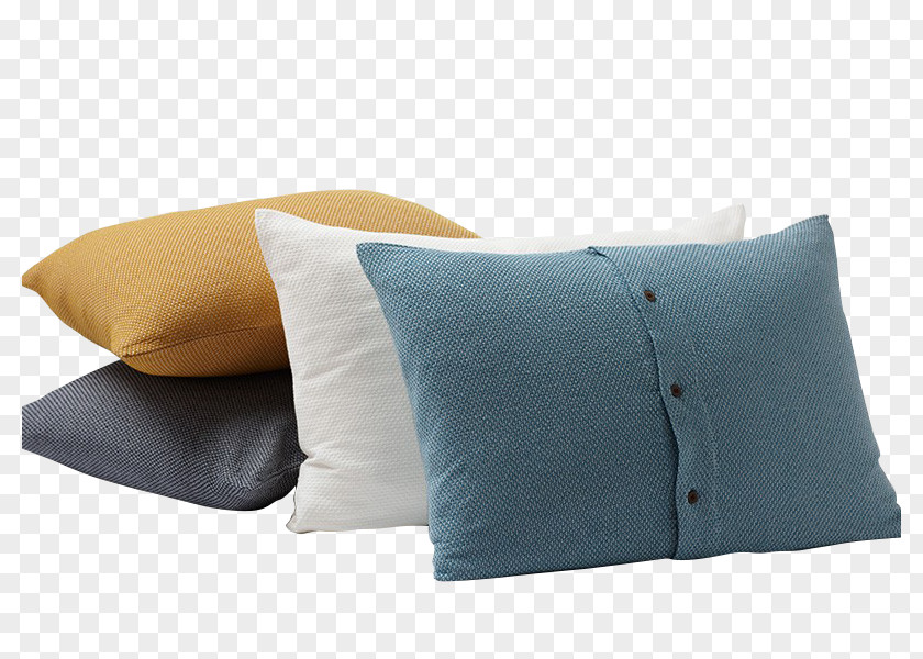 Bed Pillow Throw Pillows Cushion Cotton Duvet PNG