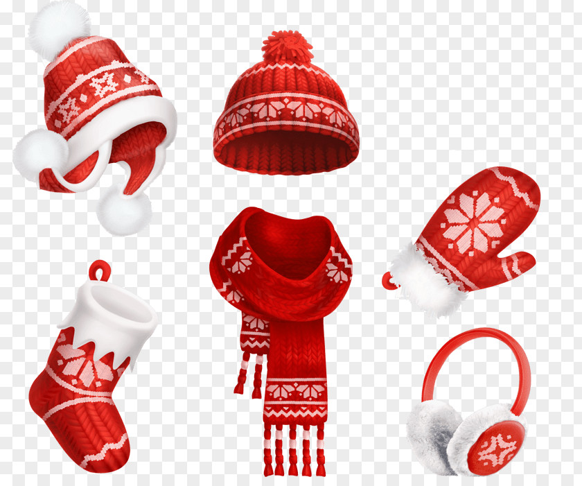 Bonnet Ornement Santa Claus Knit Cap Vector Graphics Hat PNG
