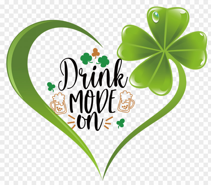 Drink Mode On St Patricks Day Saint Patrick PNG