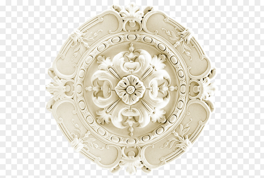 Gaudi Rosette Zern Ornament Декор Interieur PNG