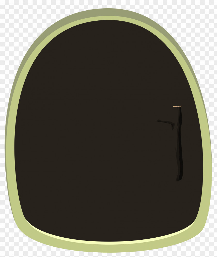 Interior Green Yellow Oval PNG