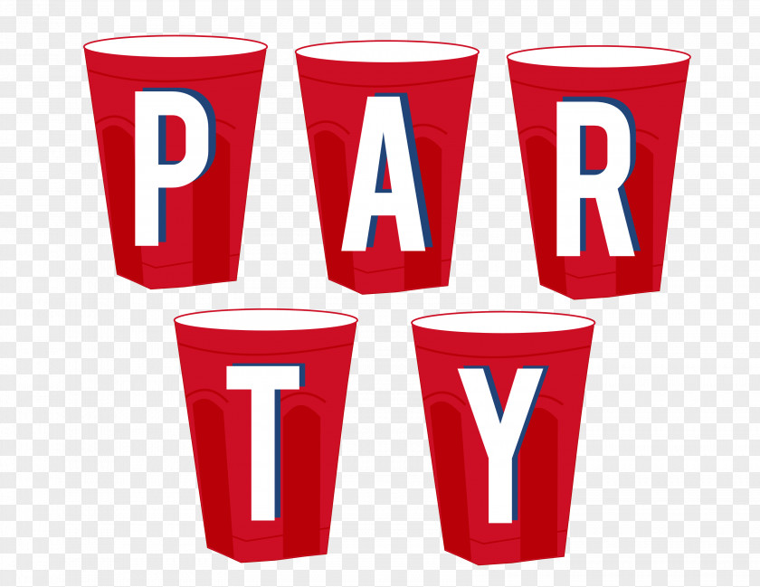 Red Banner Solo Cup Company Plastic Clip Art PNG