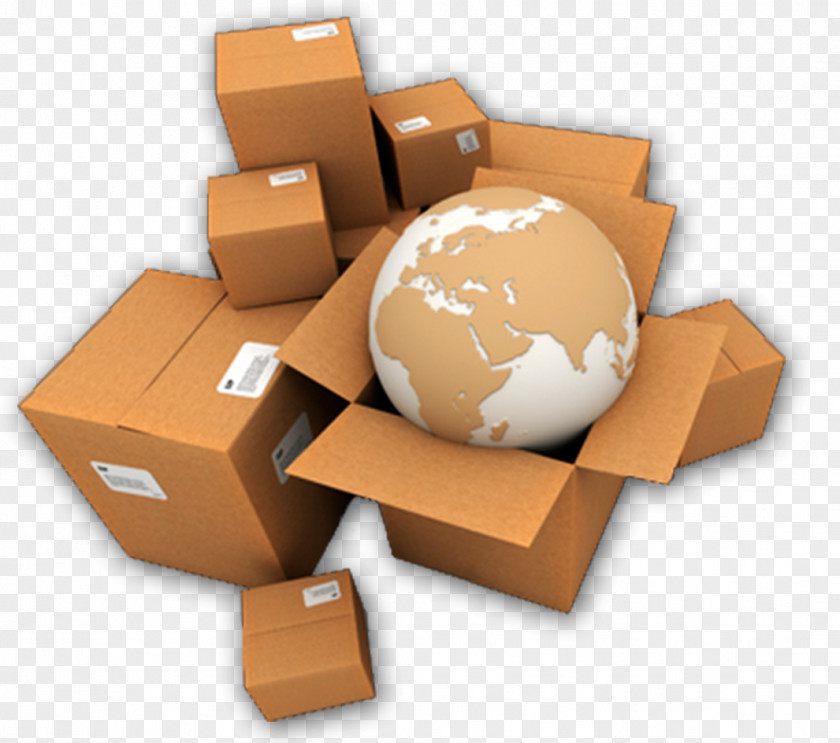 Box Cargo Ship Freight Transport PNG