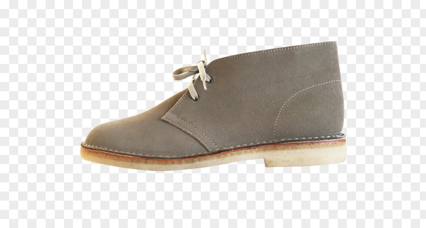 Desert Sand Suede Boot Shoe Walking PNG