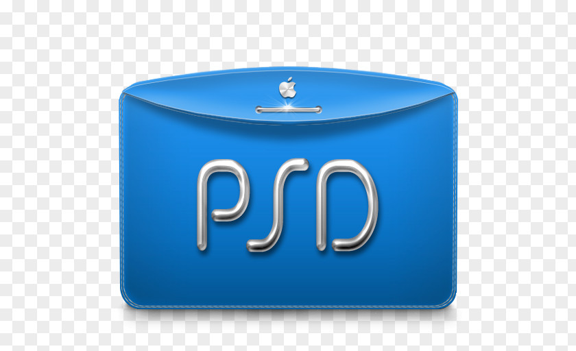 Folder Text Adobe PSD Electric Blue Brand PNG