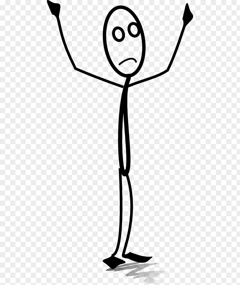 Hand Stick Figure Clip Art PNG