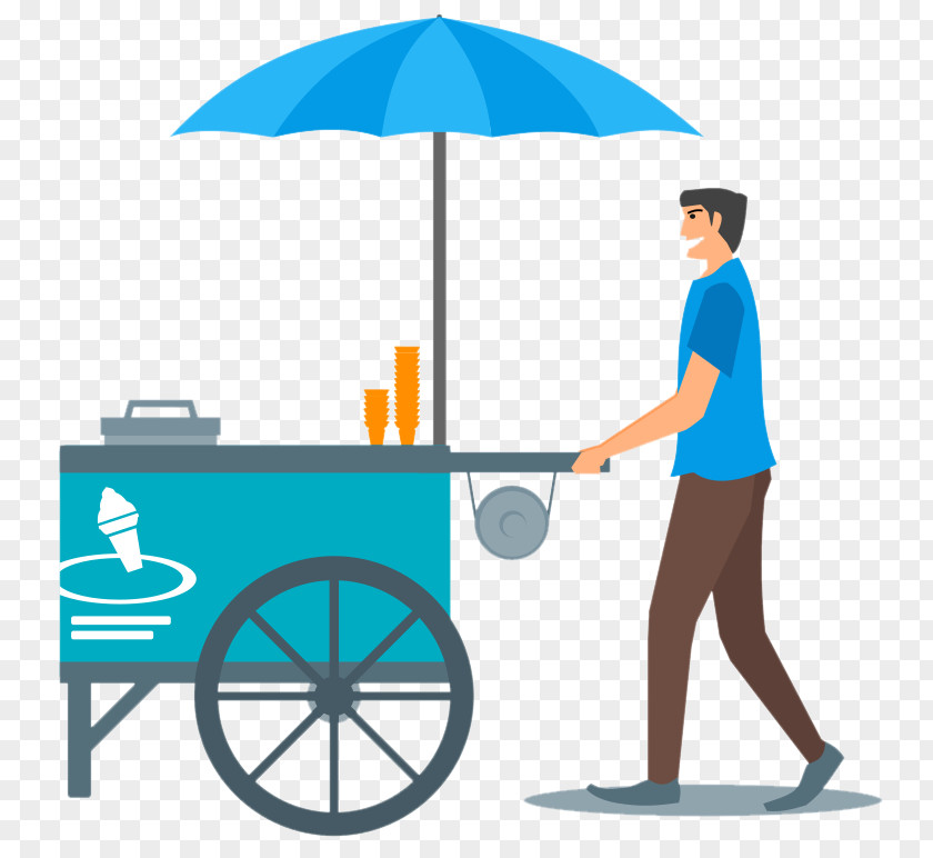 Ice Cream Street Food Cart Hot Dog Indonesian Cuisine PNG