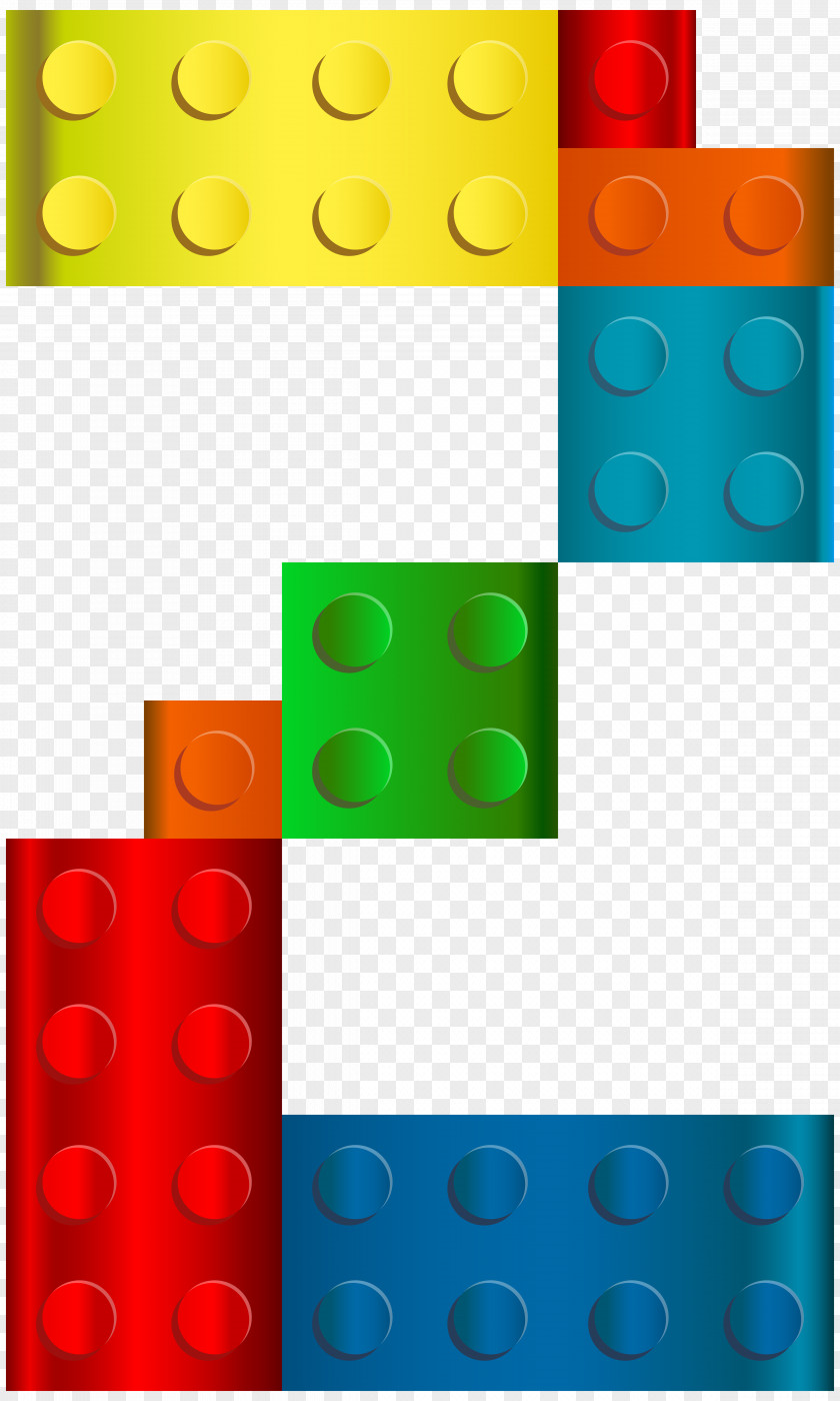 Lego Number Two Transparent Clip Art Image LEGO PNG