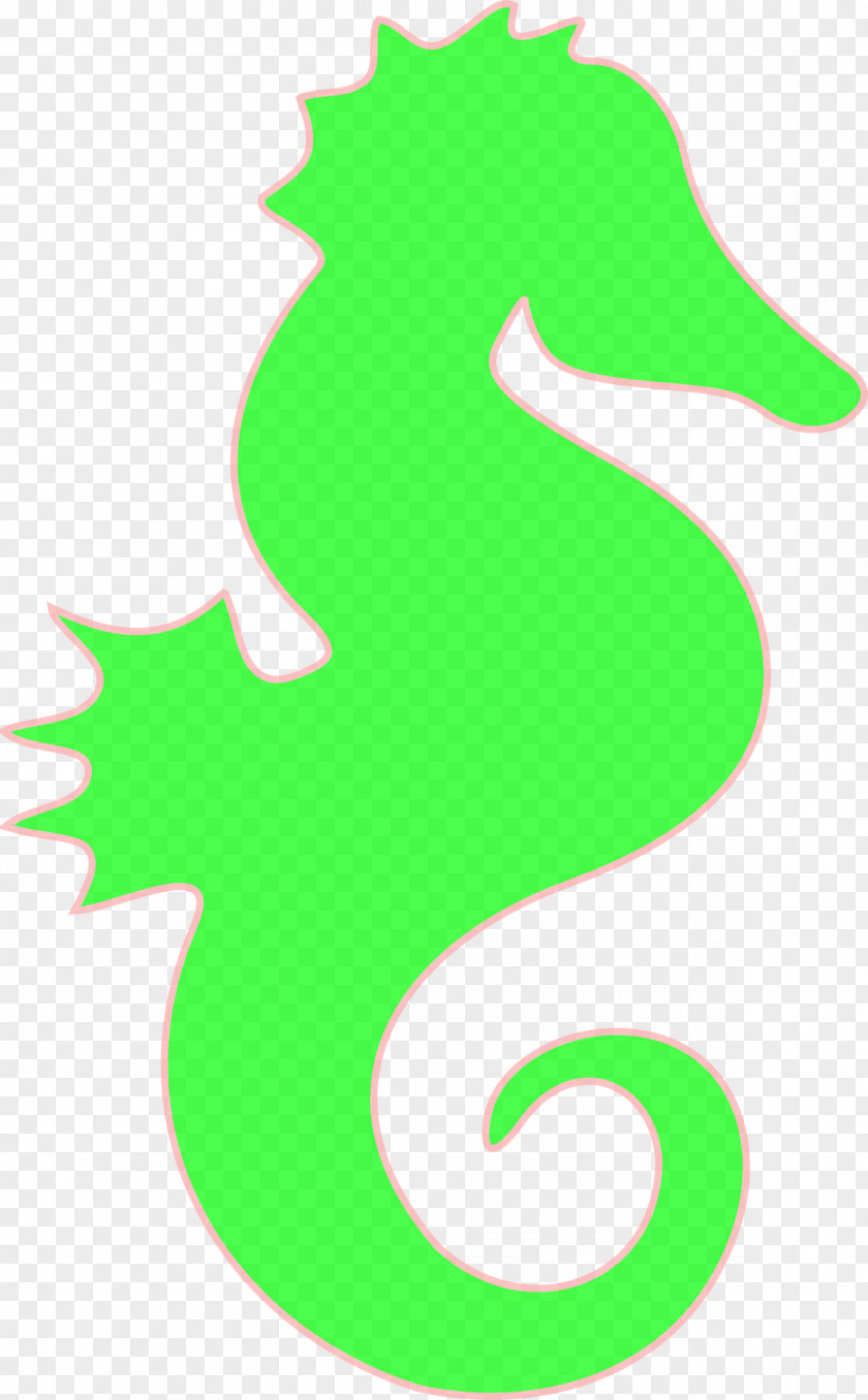 Seahorse Silhouette Clip Art PNG