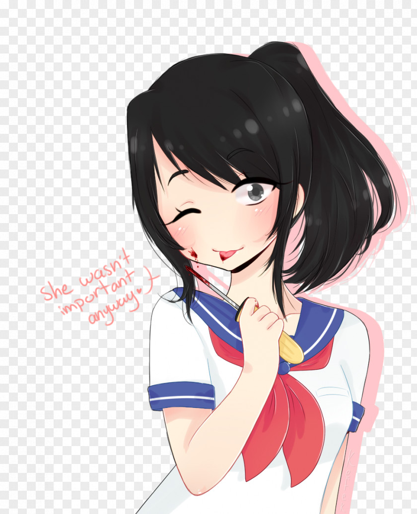 Taro Yandere Simulator Drawing Fan Art PNG