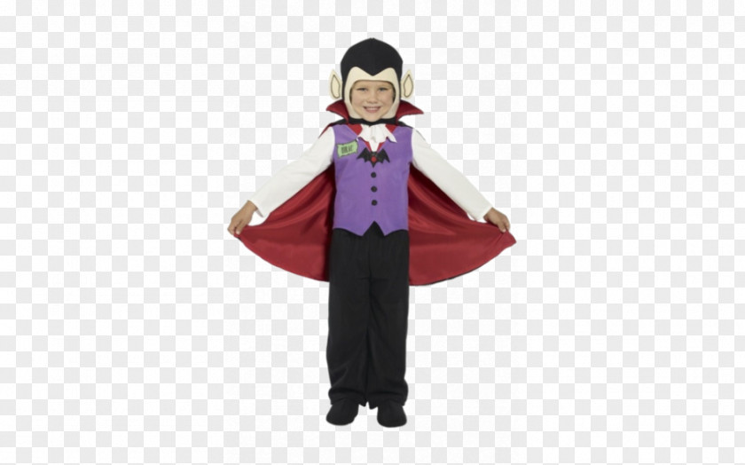 Child Count Dracula Costume Vampire PNG