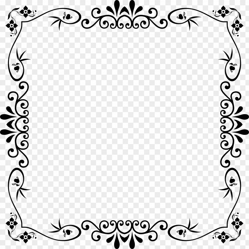 Decorative Picture Frames Clip Art PNG