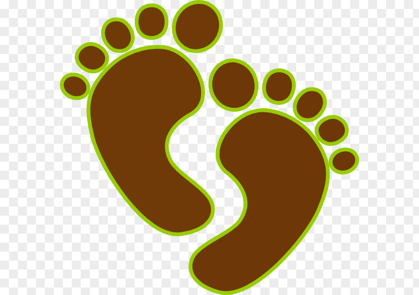 Happy Feet Footprint Infant Clip Art PNG
