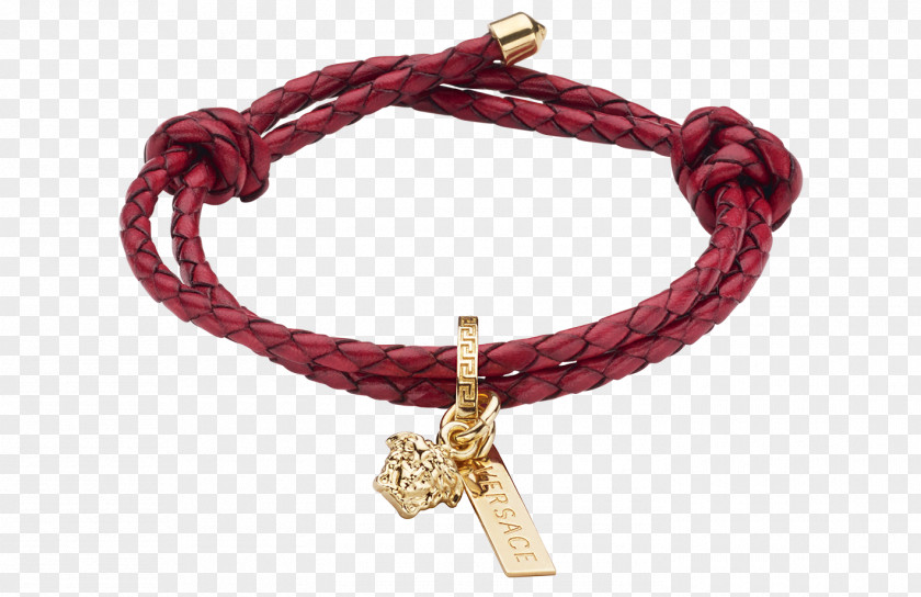 Red Gift Knot Charm Bracelet Versace Jewellery Clothing Accessories PNG