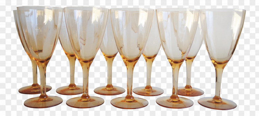 Retro Drinking Glasses Wine Glass Champagne Beer PNG