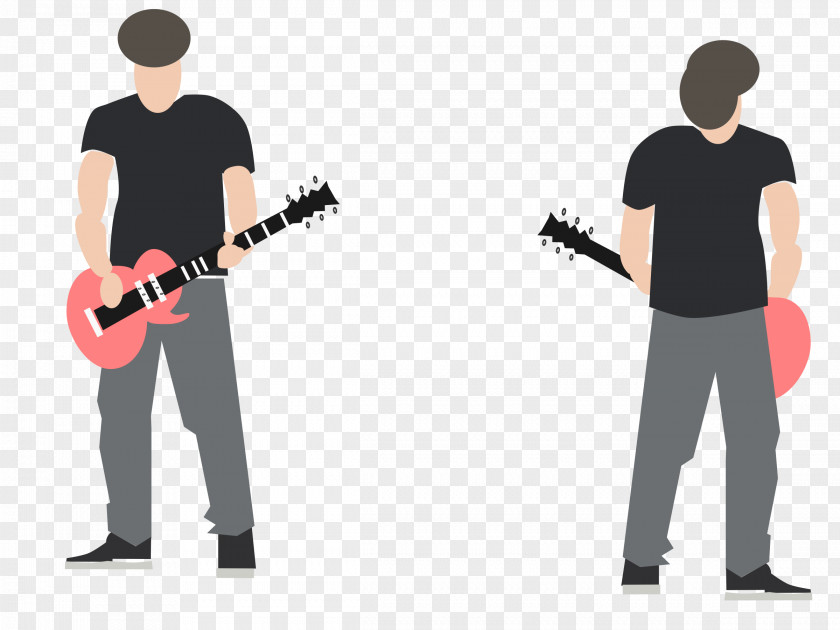Simple Electric Guitar Bass Microphone PNG