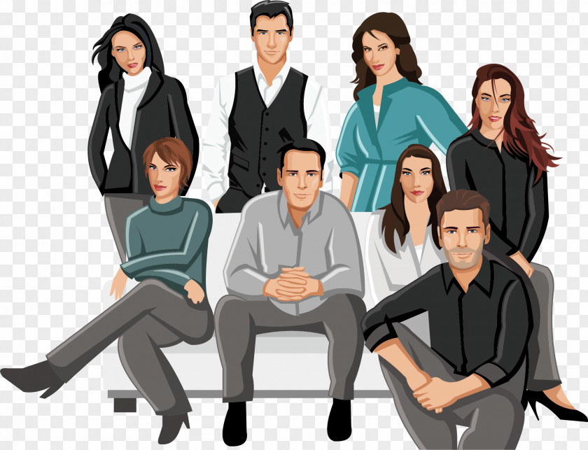 Cartoon Creative Business People Clothing Stock Photography Workwear PNG
