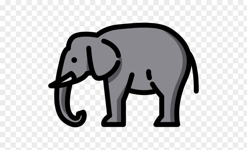 Elephant Icon Indian African Clip Art PNG
