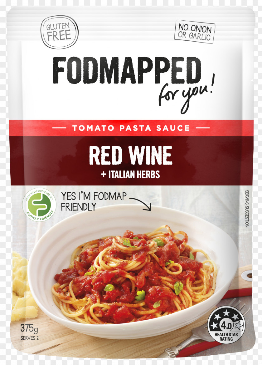 Good Shepherd Sunday FODMAPPED Foods Pty Ltd Pasta Tomato Sauce PNG