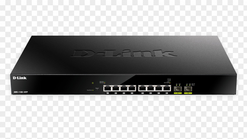 Highspeed Uplink Packet Access 10 Gigabit Ethernet Network Switch Power Over 2.5GBASE-T And 5GBASE-T PNG