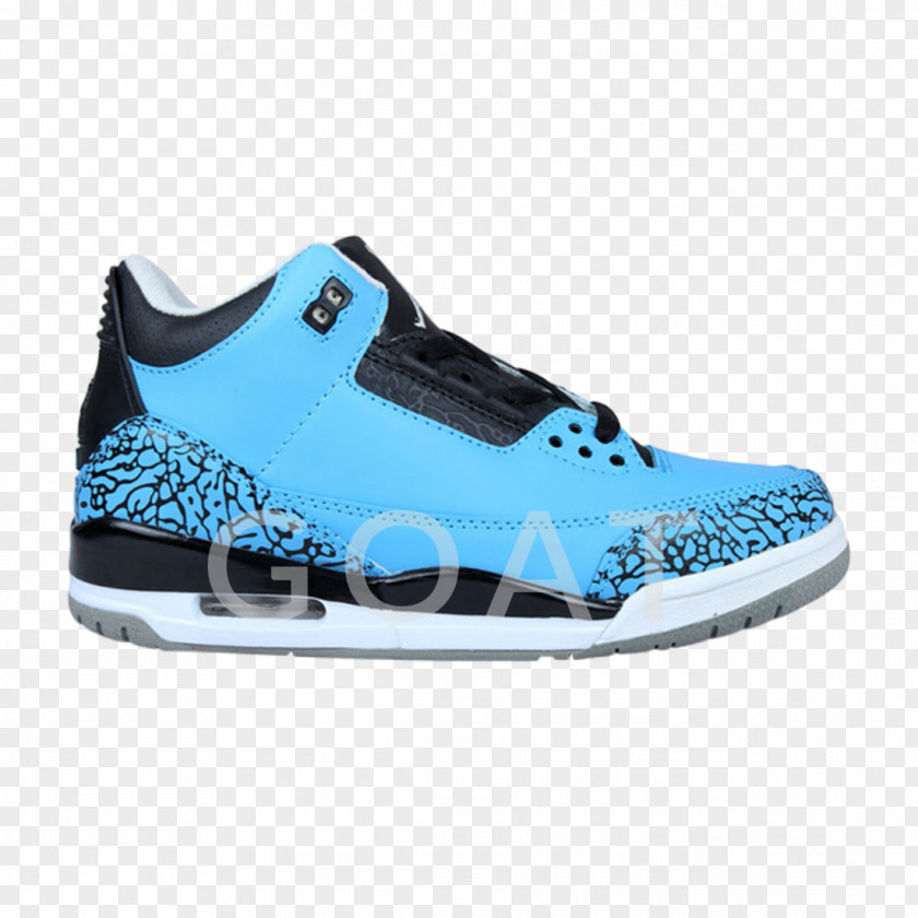 Nike Air Max Jordan Force 1 Blue Sneakers PNG