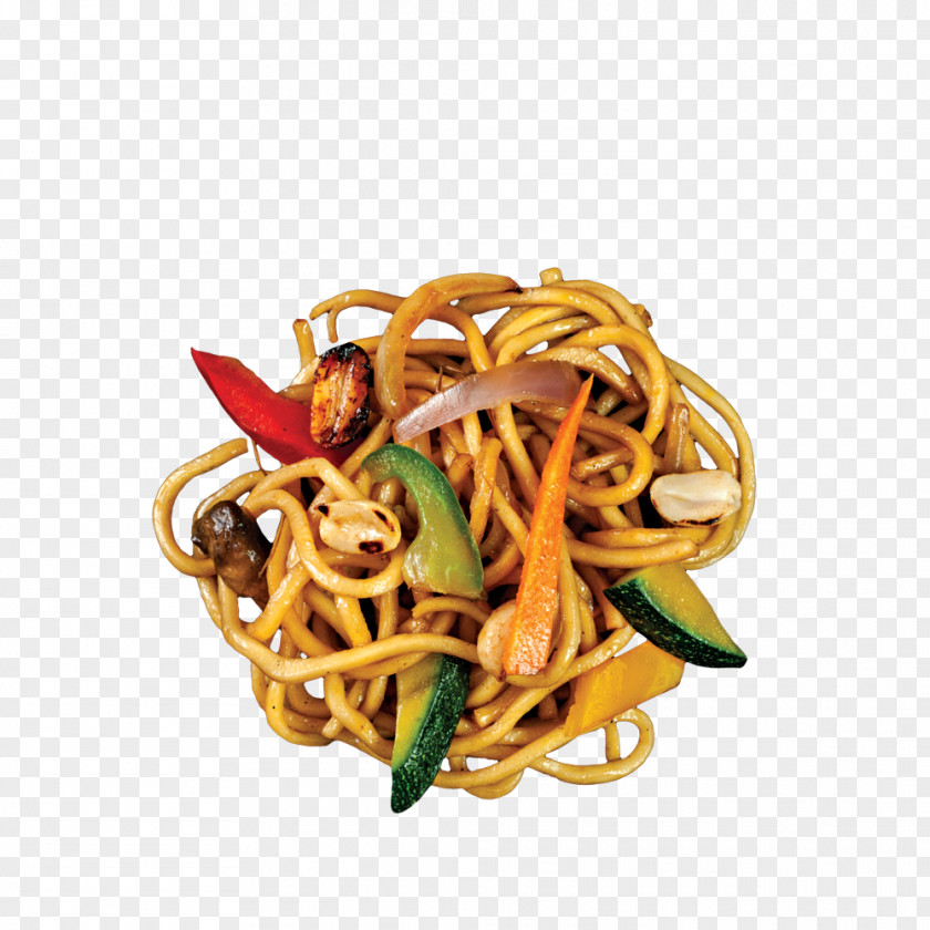 Pak Choi Chow Mein Chinese Noodles Sushi Lo Fried PNG