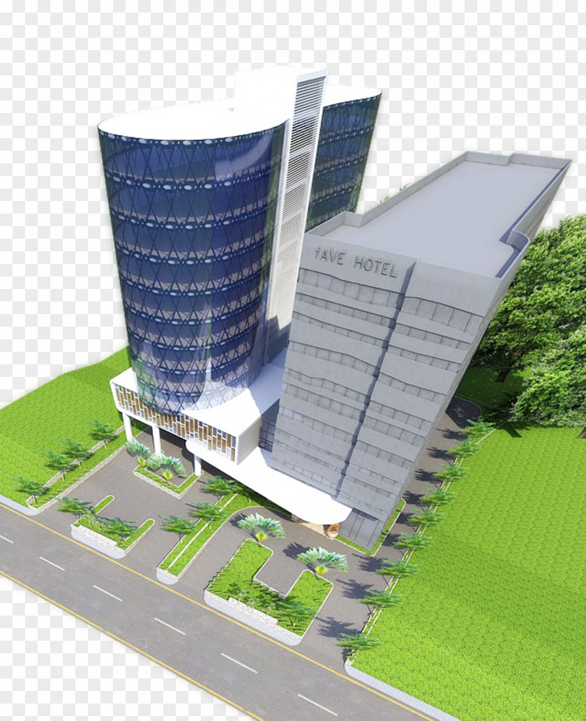 Patal Commercial Building Facade Mixed-use Urban Design PNG