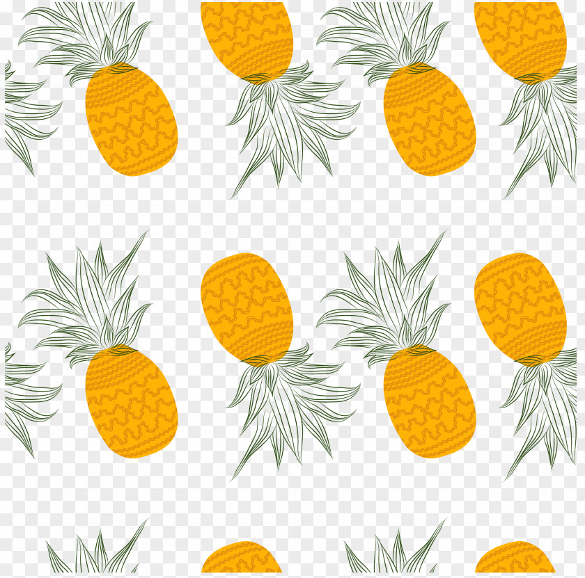 Pineapple Background Juice Slice Fruit PNG